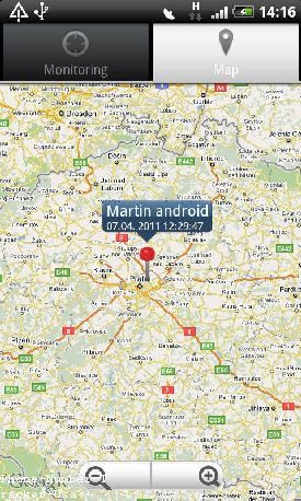 Phone Tracker on Computer