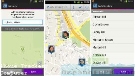 Mobile Phone Tracker With Map